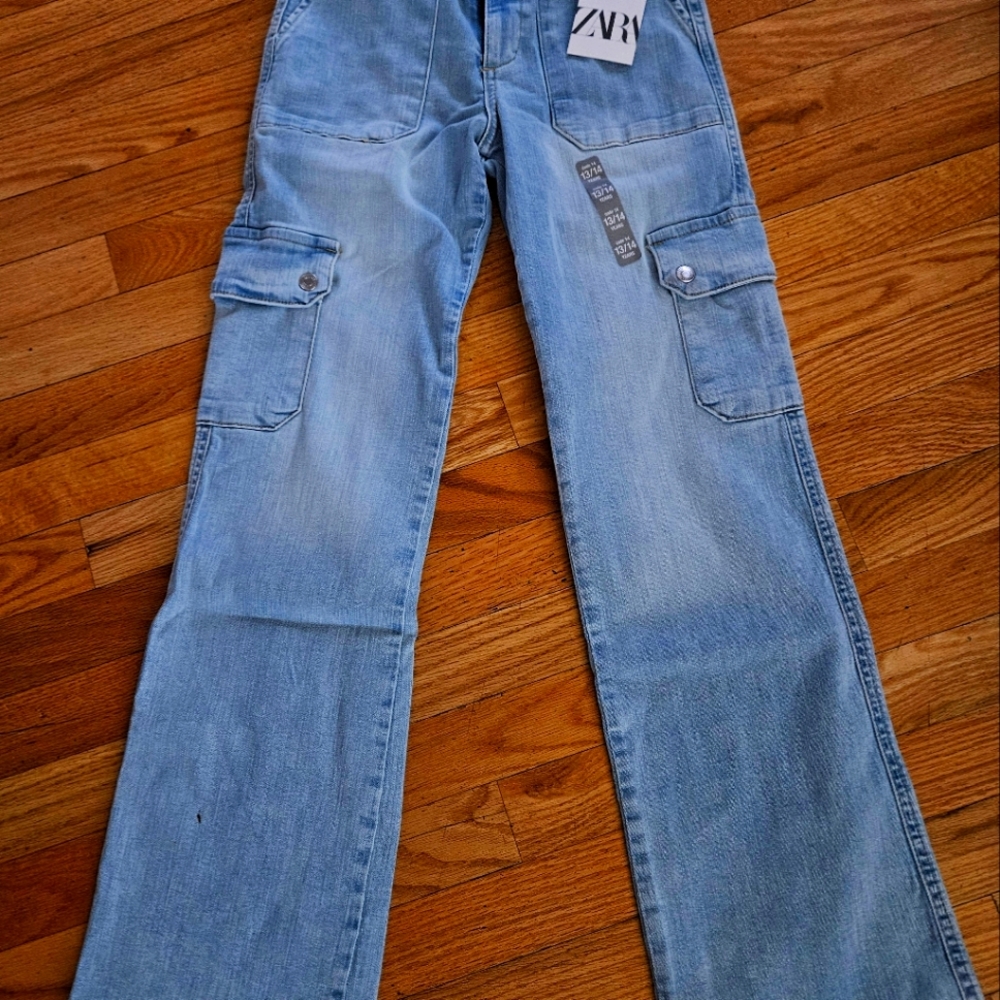 Zara cargo jeans